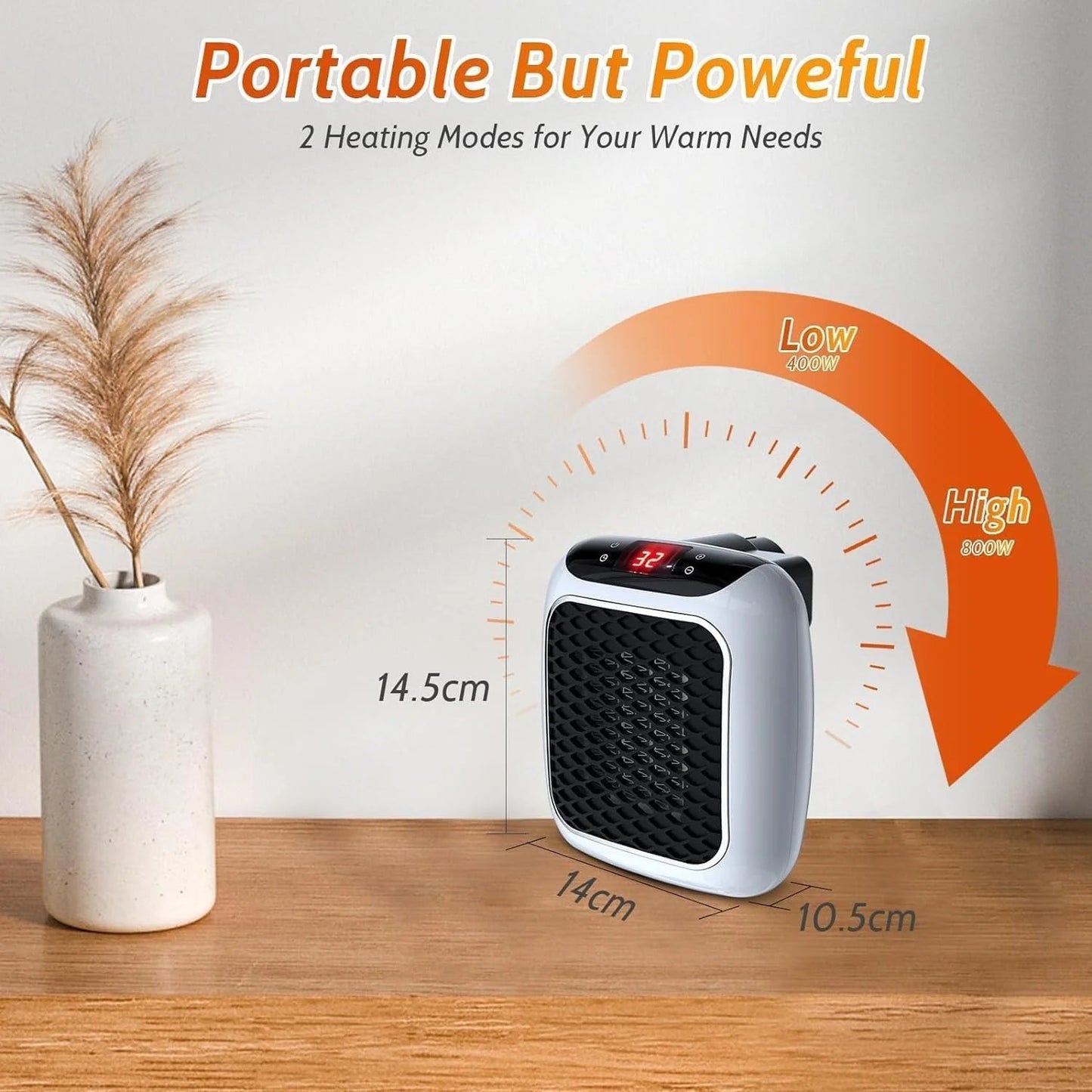 Mini Ceramic Space Heater®